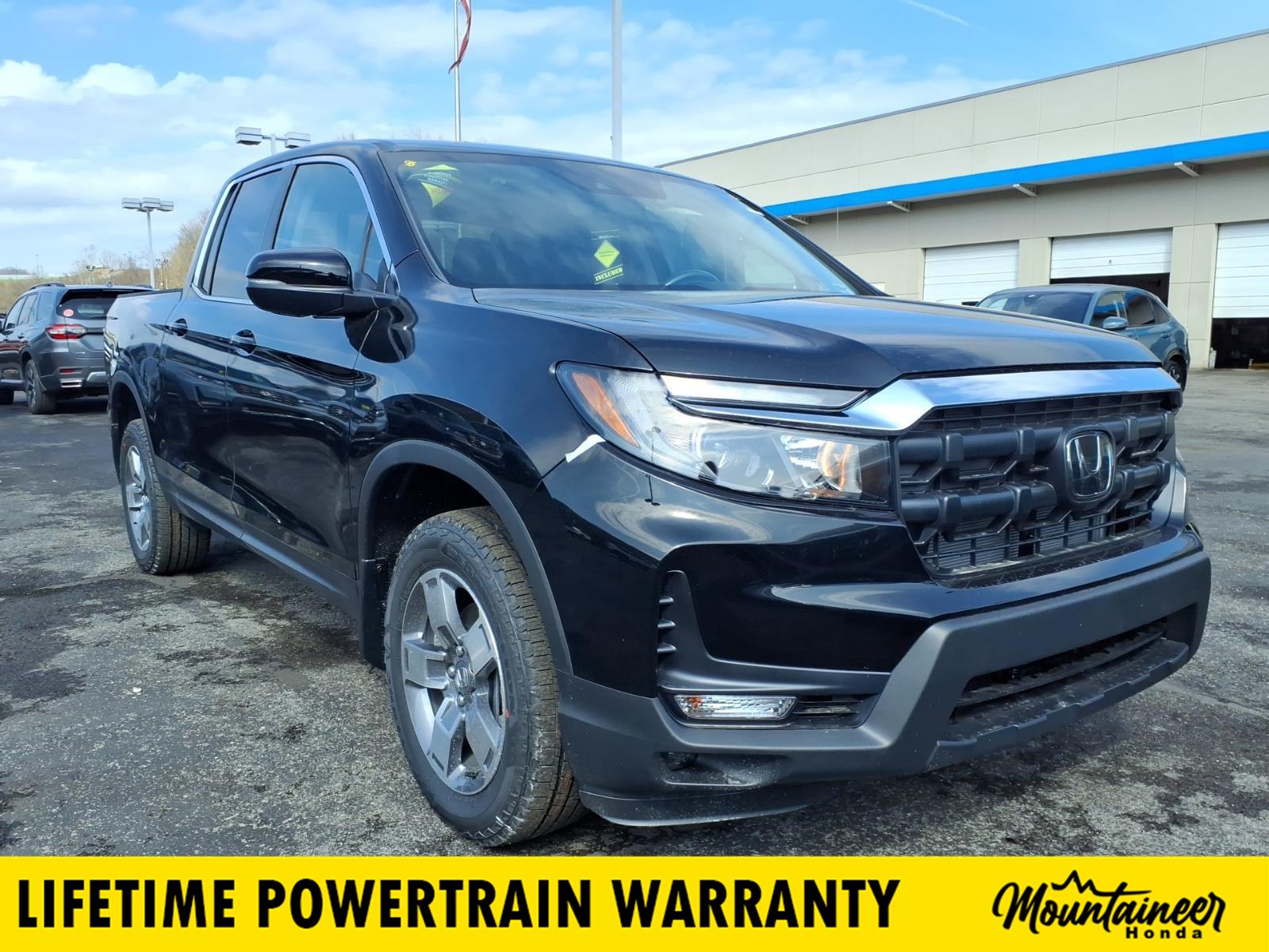 Crystal Black Pearl 2026 Honda Ridgeline Pickup Truck All-Wheel Drive 9-Speed Automatic