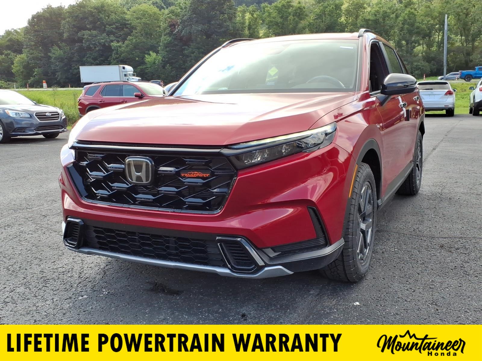 Radiant Red Metallic 2026 Honda CR-V Hybrid SUV / Crossover All-Wheel Drive 1-Speed Dual Clutch