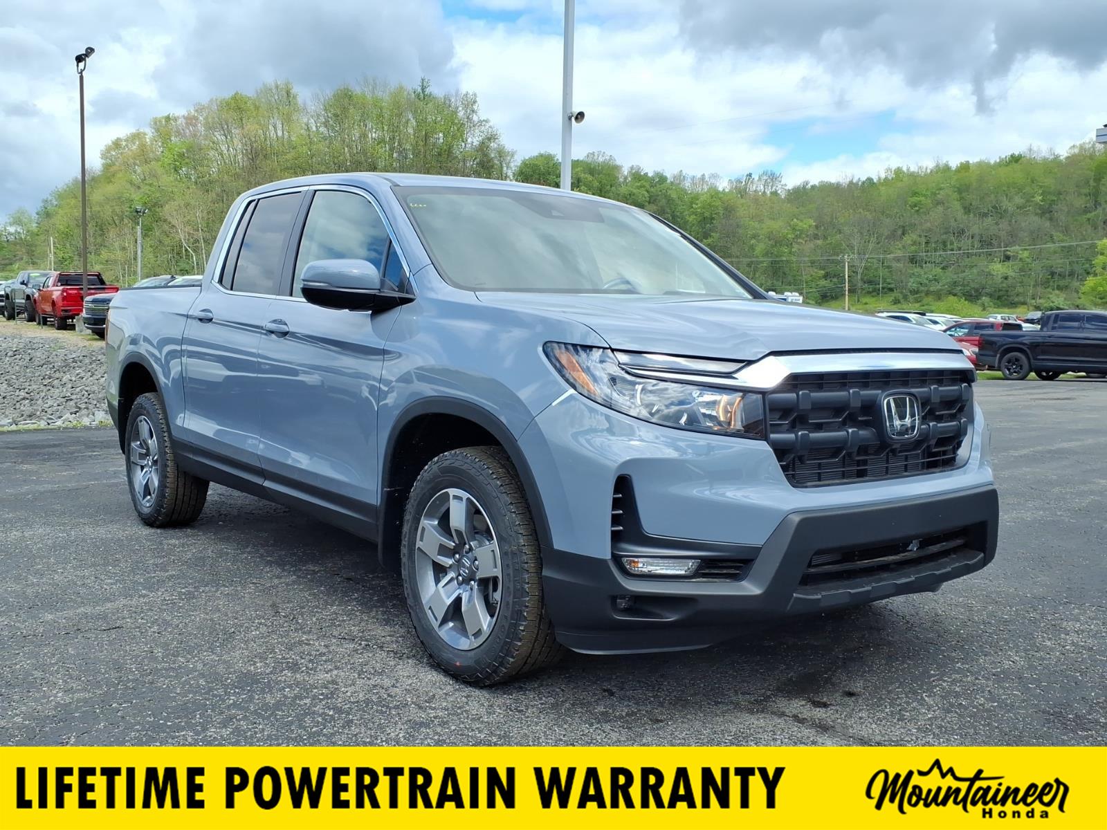 Sonic Gray Pearl 2026 Honda Ridgeline Pickup Truck All-Wheel Drive 9-Speed Automatic