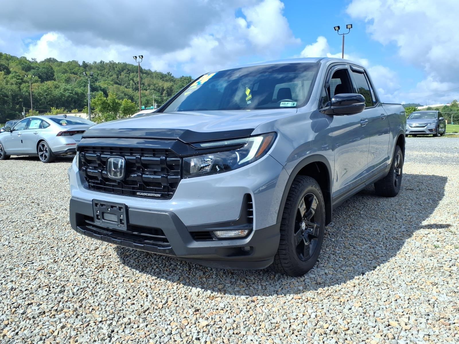 Sonic Gray Pearl 2024 Honda Ridgeline Pickup Truck All-Wheel Drive Automatic
