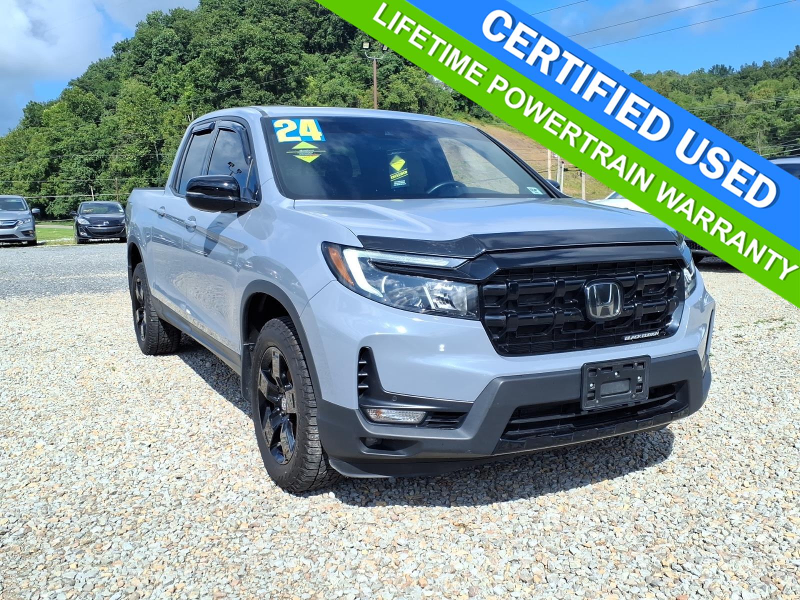 Sonic Gray Pearl 2024 Honda Ridgeline Pickup Truck All-Wheel Drive Automatic