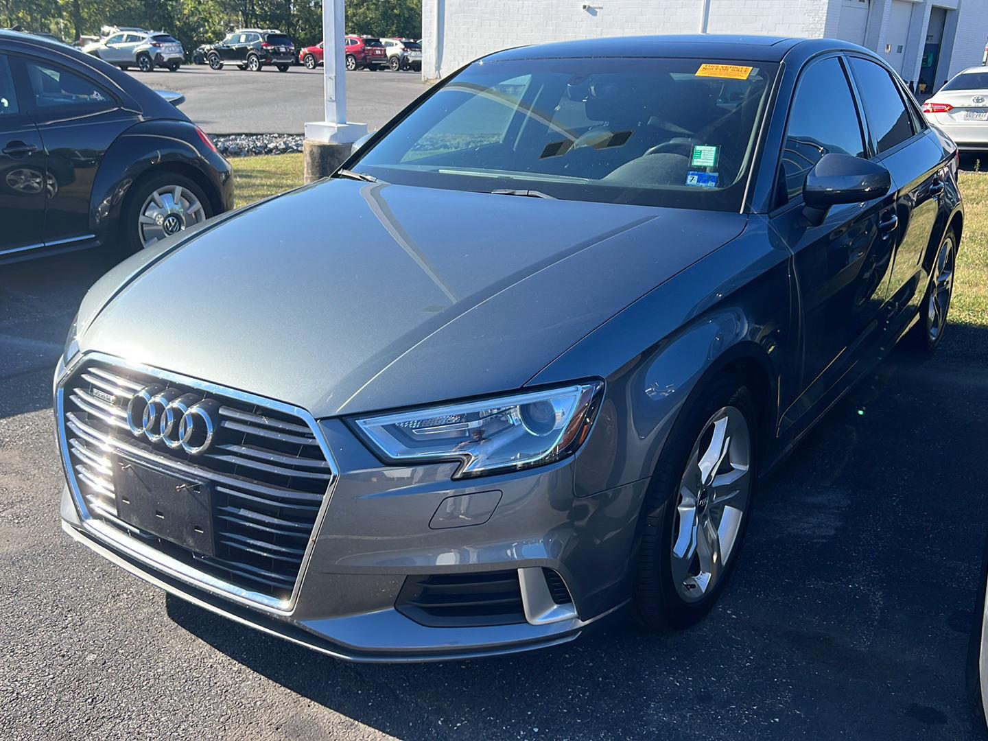 Monsoon Gray Metallic 2017 Audi A3 Sedan All-Wheel Drive Automatic
