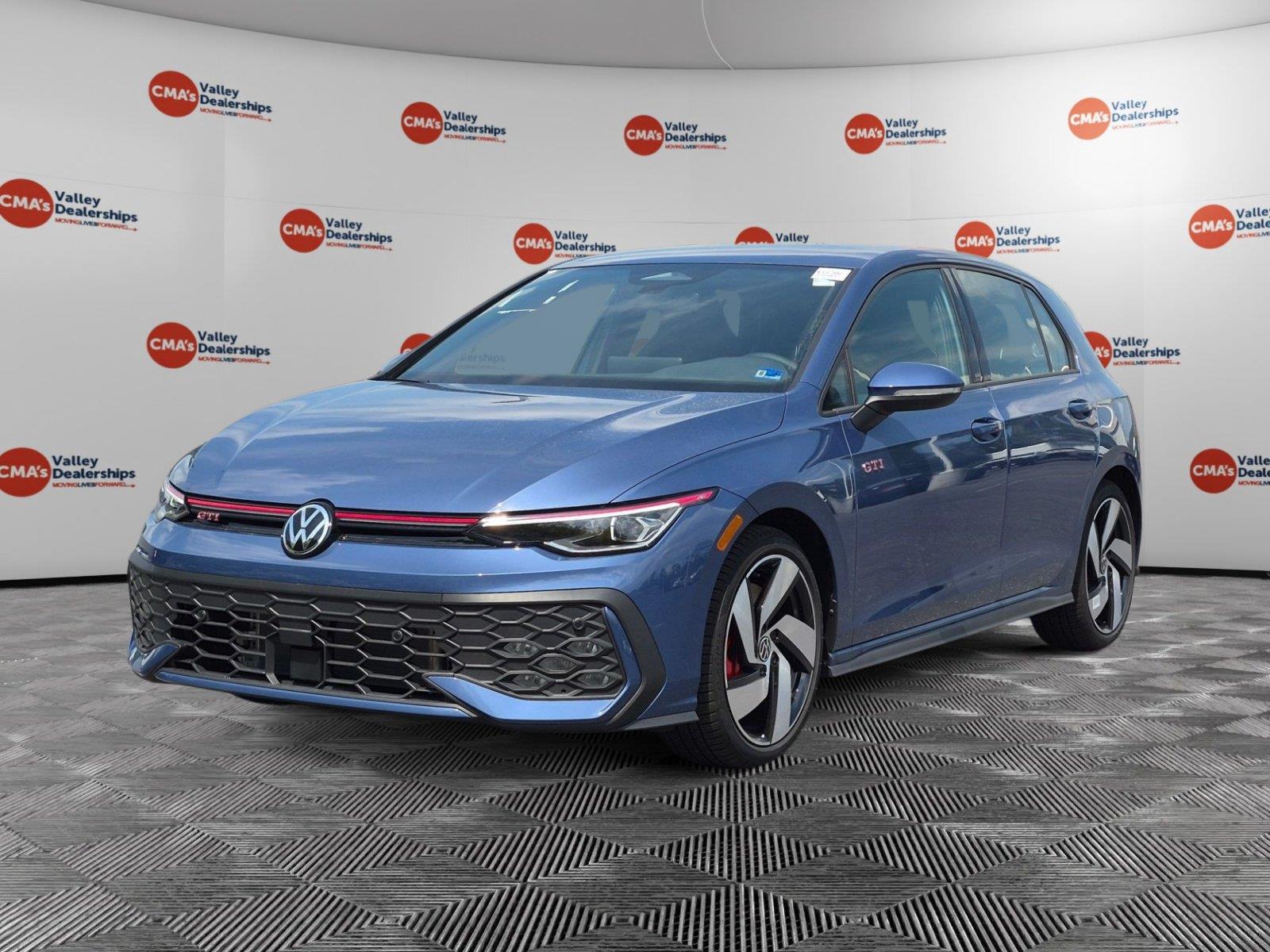 Slate Blue Metallic 2026 Volkswagen Golf GTI Hatchback Front-Wheel Drive Automatic