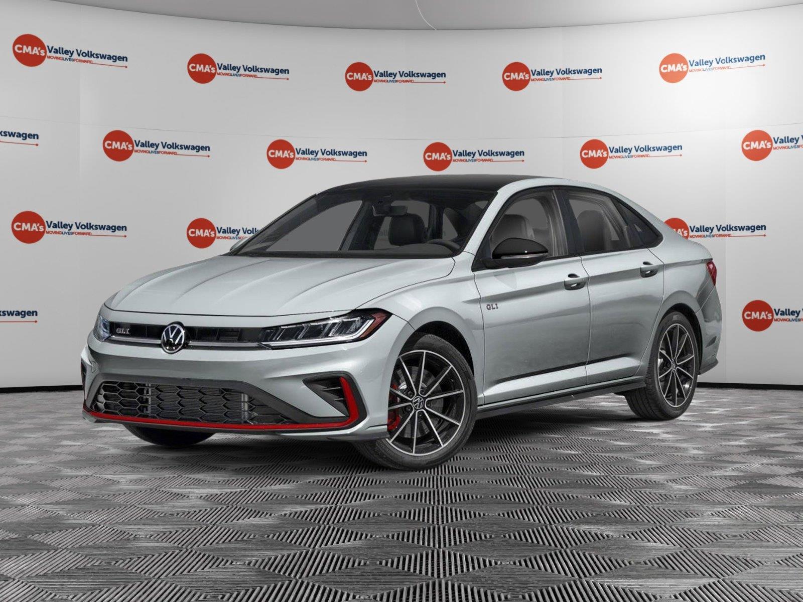 Monument Gray w/Deep Black Roof 2027 Volkswagen Jetta GLI Sedan Front-Wheel Drive Automatic