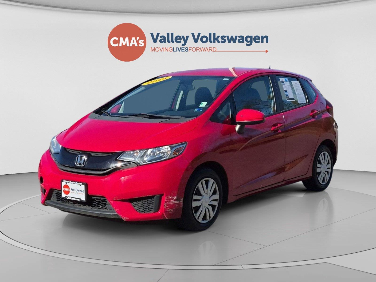 2015 Honda Fit Hatchback Front-Wheel Drive Continuously Variable Transmission