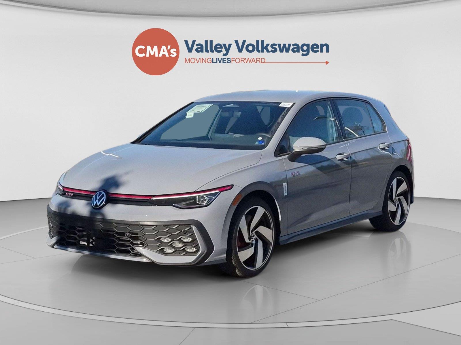 Moonstone Gray 2026 Volkswagen Golf GTI Hatchback Front-Wheel Drive Automatic
