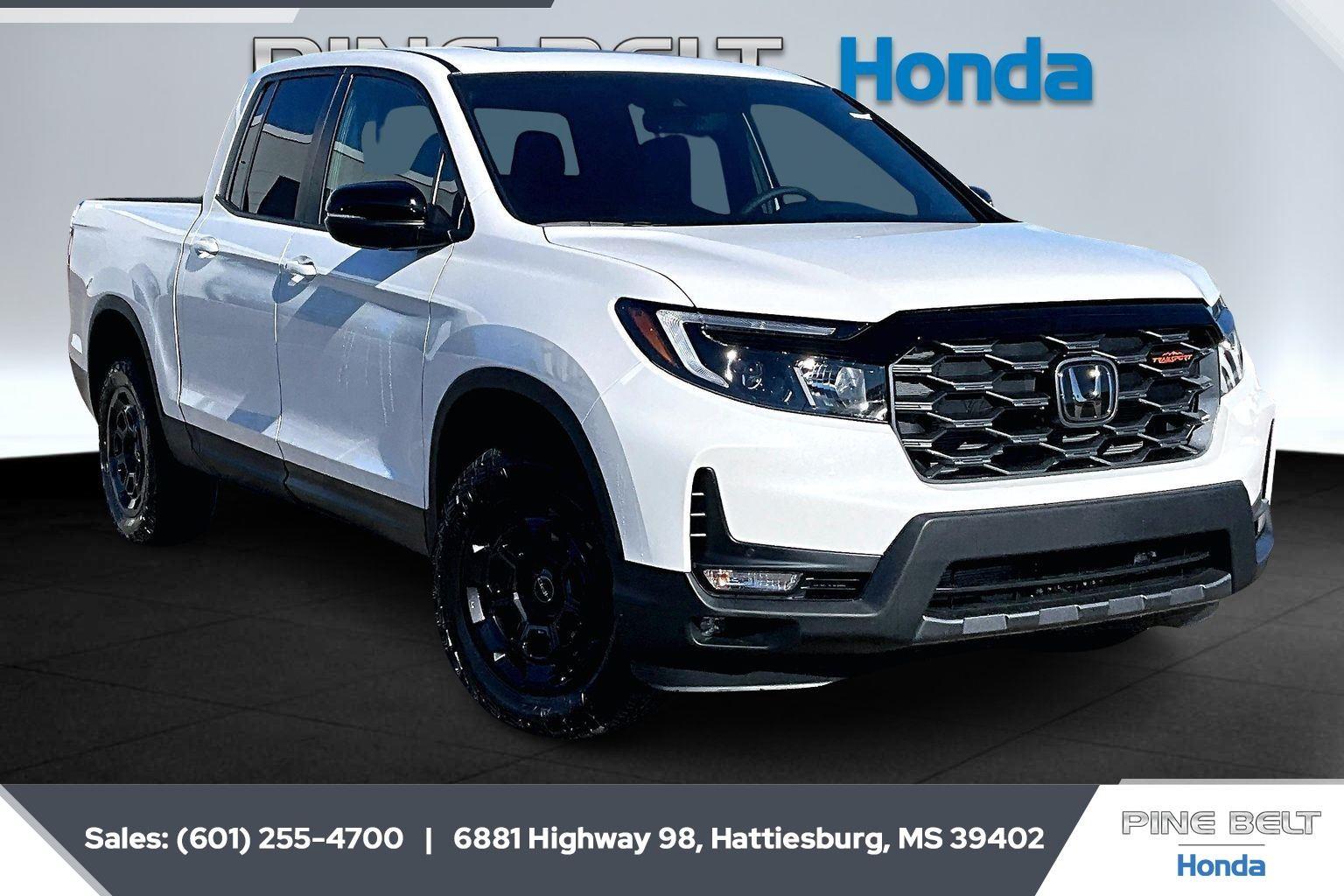 Platinum White Pearl 2026 Honda Ridgeline Pickup Truck All-Wheel Drive 9-Speed Automatic