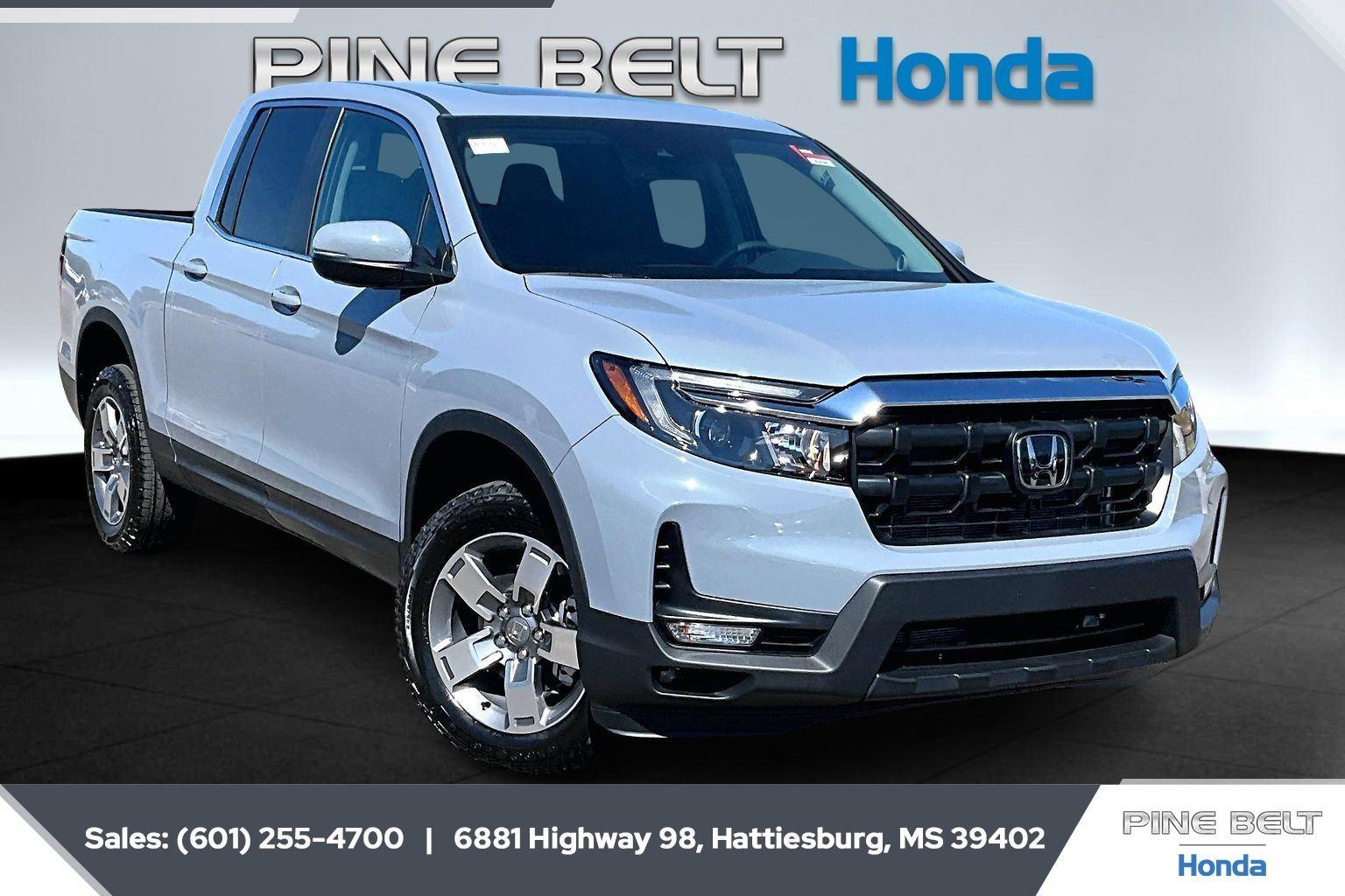 Sonic Gray Pearl 2026 Honda Ridgeline RTL AWD Pickup Truck All-Wheel Drive 9-Speed Automatic
