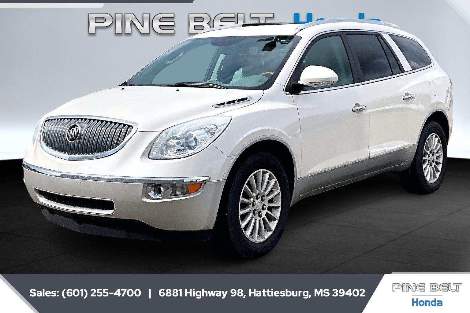White Diamond Tricoat 2012 Buick Enclave Leather FWD SUV / Crossover Front-Wheel Drive 6-Speed Automatic