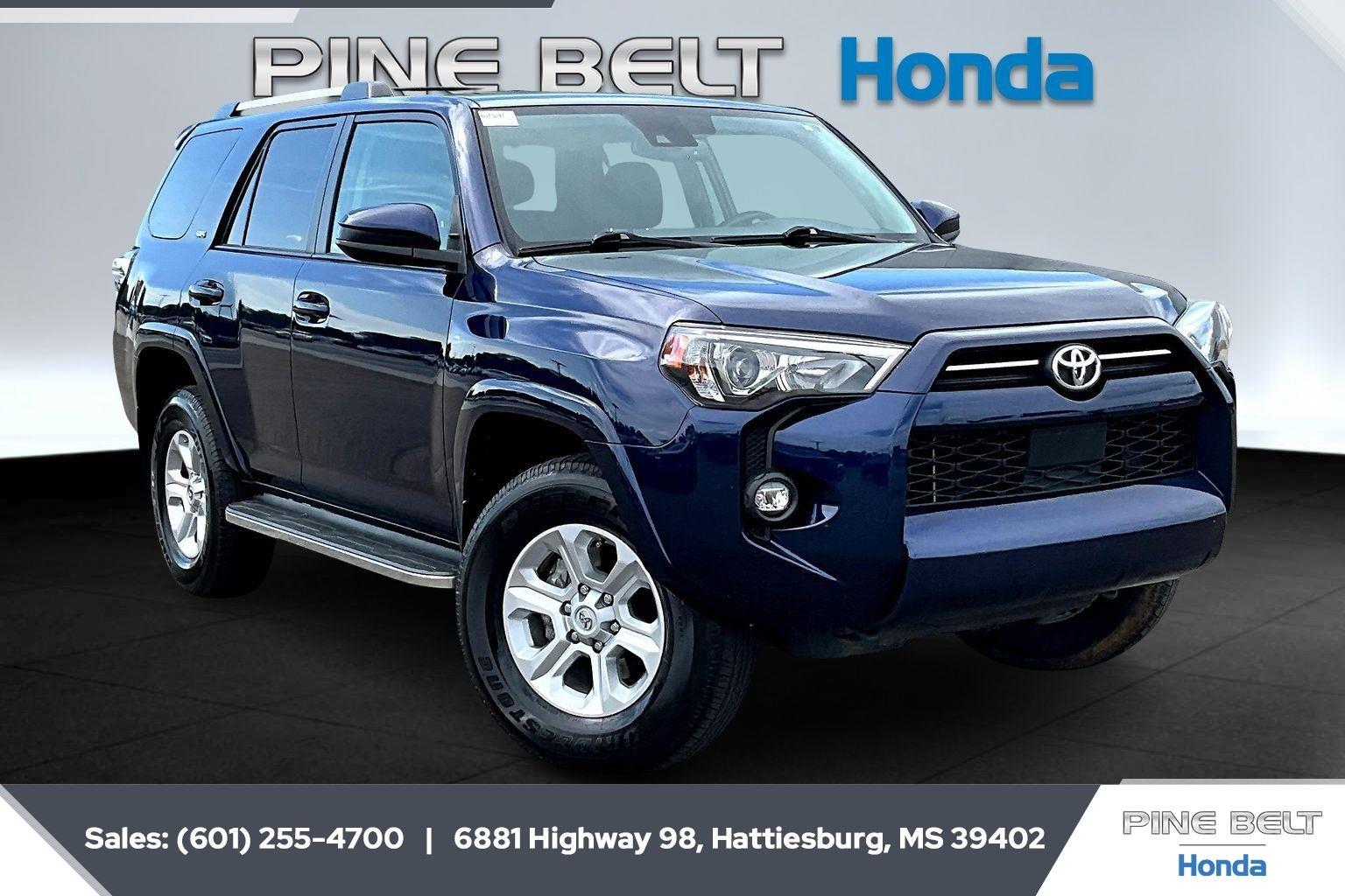Nautical Blue Metallic 2023 Toyota 4Runner SR5 4WD SUV / Crossover Four-Wheel Drive 5-Speed Automatic