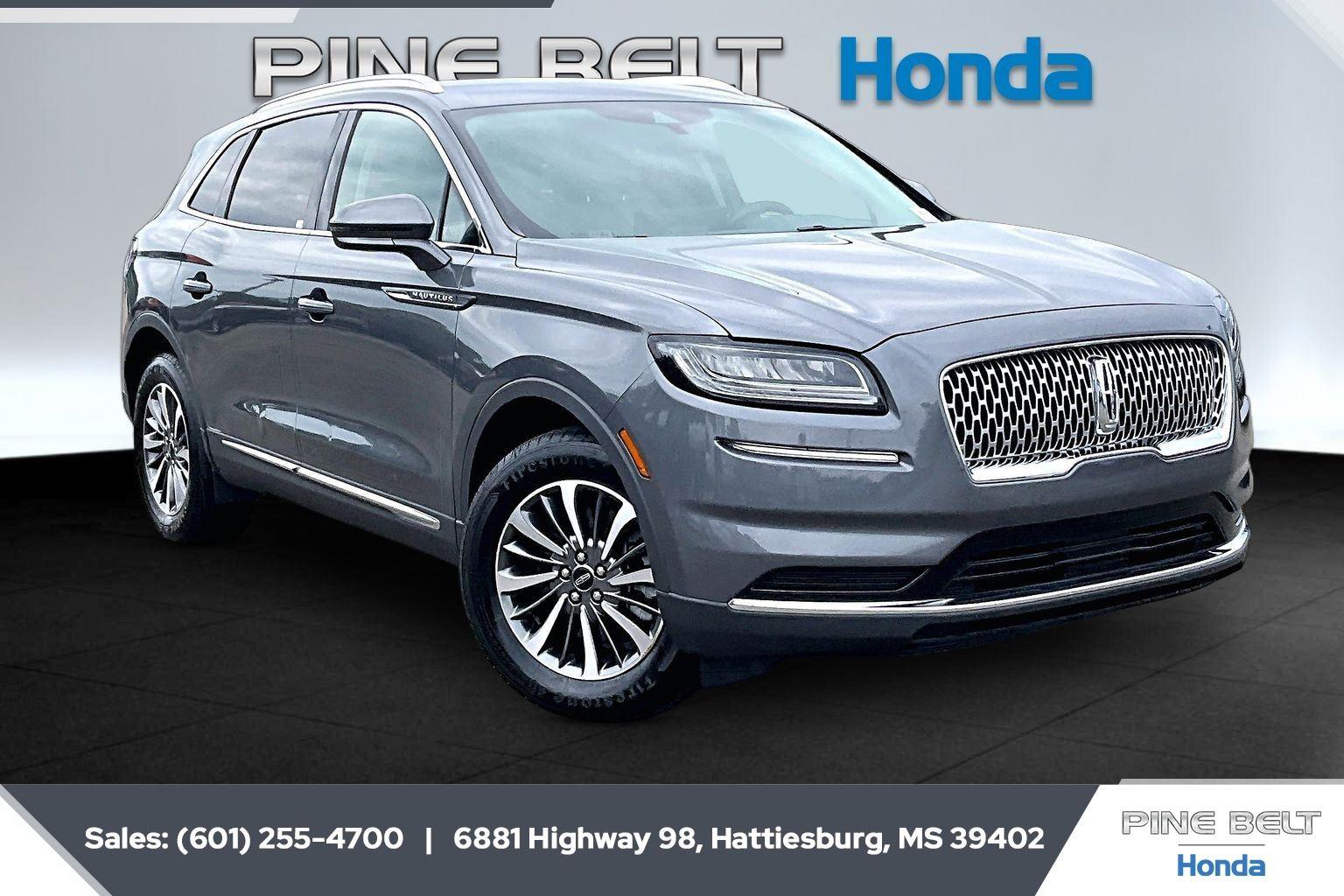 Asher Gray Metallic Clearcoat 2022 Lincoln Nautilus Standard FWD SUV / Crossover Front-Wheel Drive 8-Speed Automatic