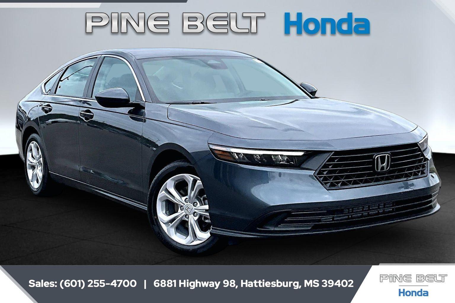 Meteorite Gray Metallic 2026 Honda Accord Sedan Front-Wheel Drive Continuously Variable Transmission