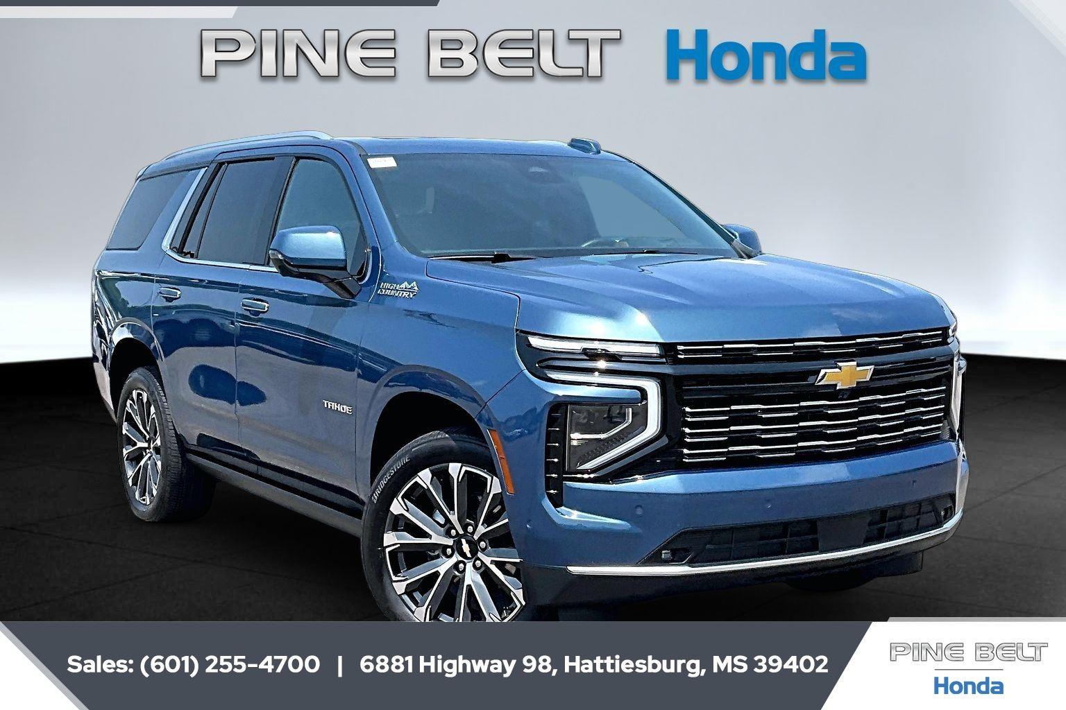 Lakeshore Blue Metallic 2025 Chevrolet Tahoe SUV / Crossover Four-Wheel Drive Automatic