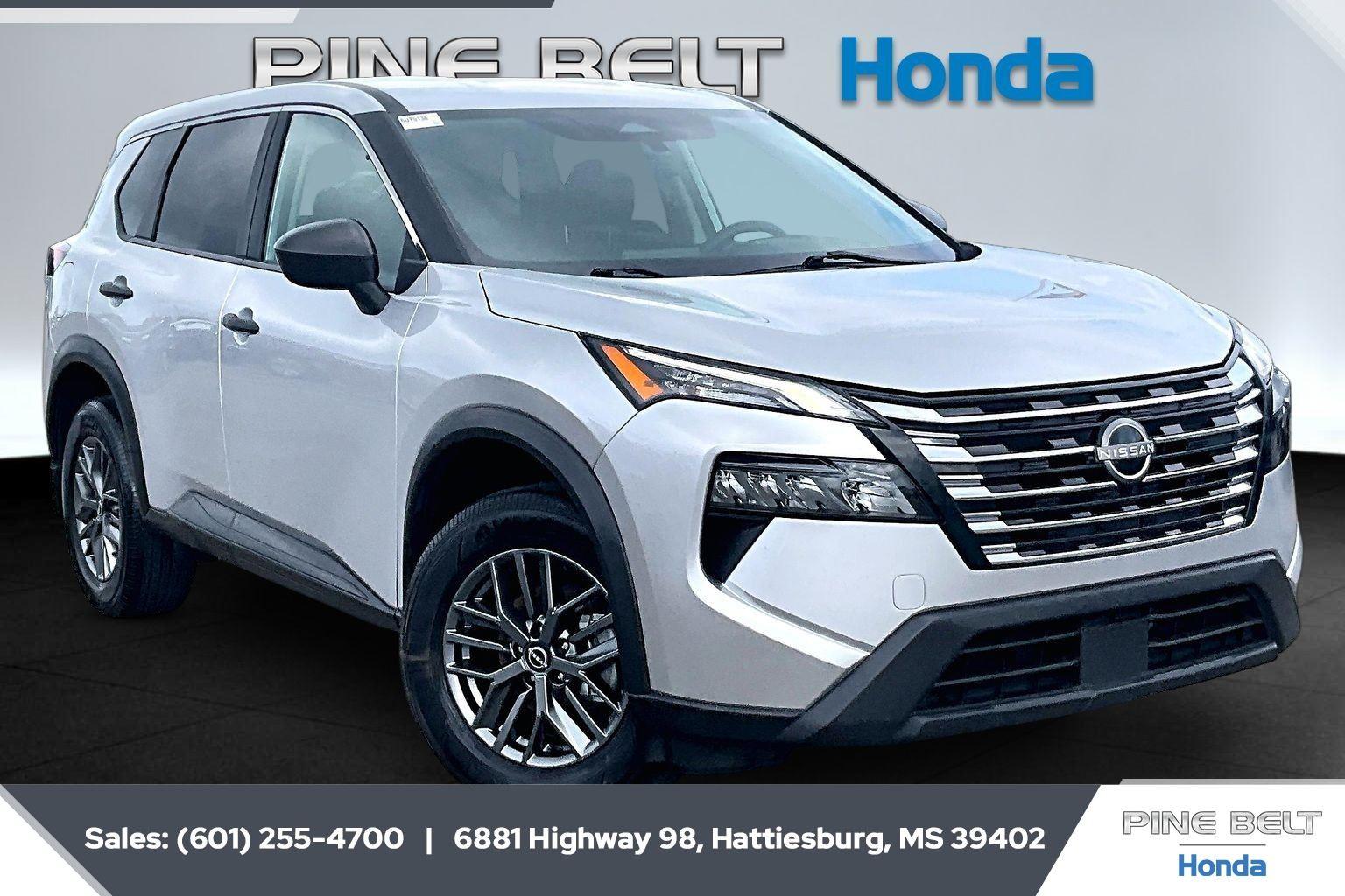 Brilliant Silver Metallic 2024 Nissan Rogue SUV / Crossover Front-Wheel Drive Continuously Variable Transmission