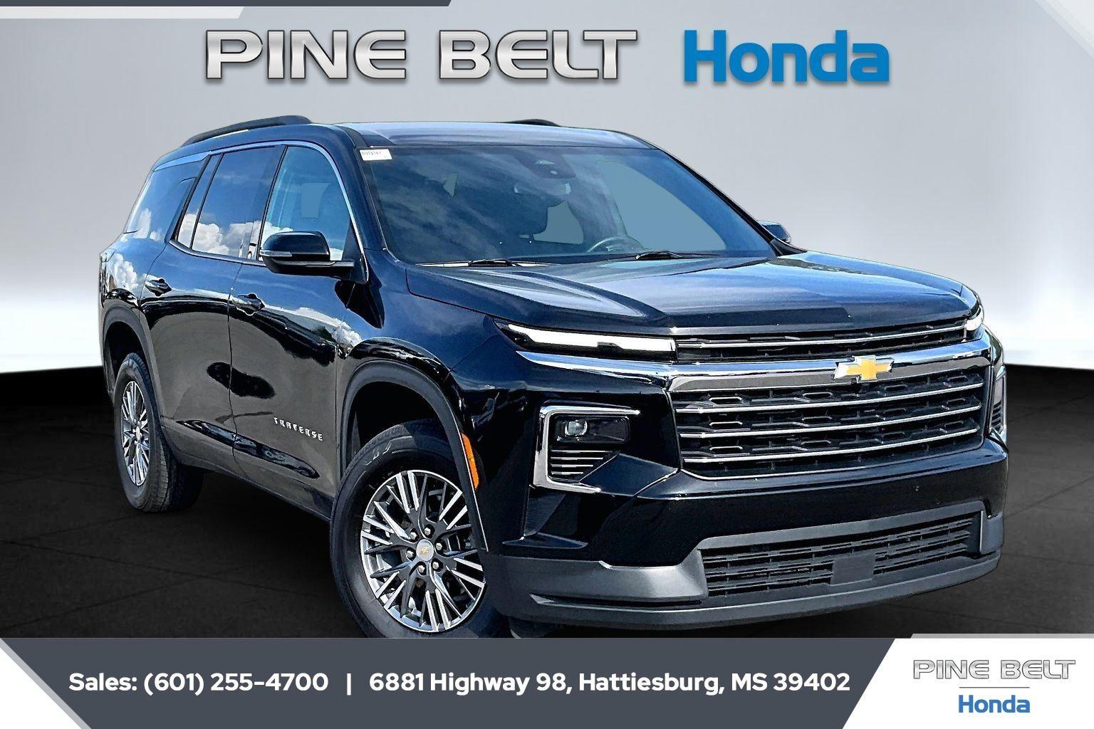 Mosaic Black Metallic 2025 Chevrolet Traverse SUV / Crossover Front-Wheel Drive 8-Speed Automatic