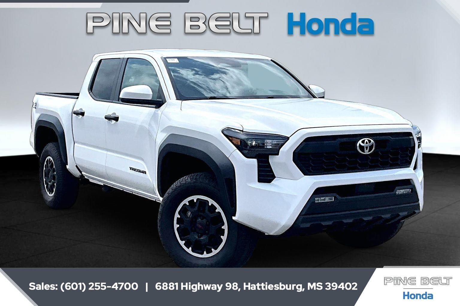 Ice Cap 2024 Toyota Tacoma Pickup Truck Four-Wheel Drive 8-Speed Automatic