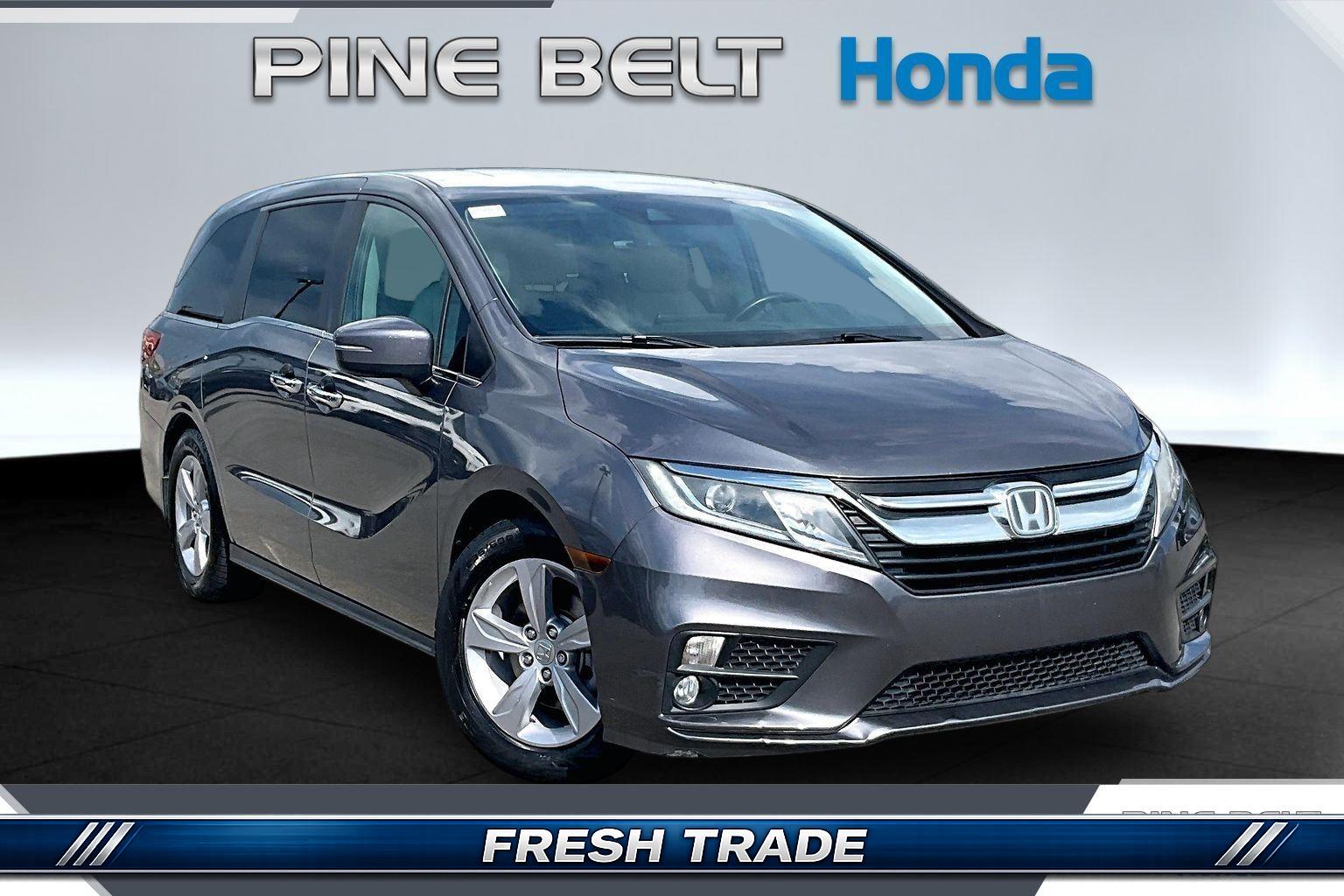 Gray (Modern Steel Metallic) 2020 Honda Odyssey EX-L FWD with Navigation and RES Minivan Front-Wheel Drive Automatic