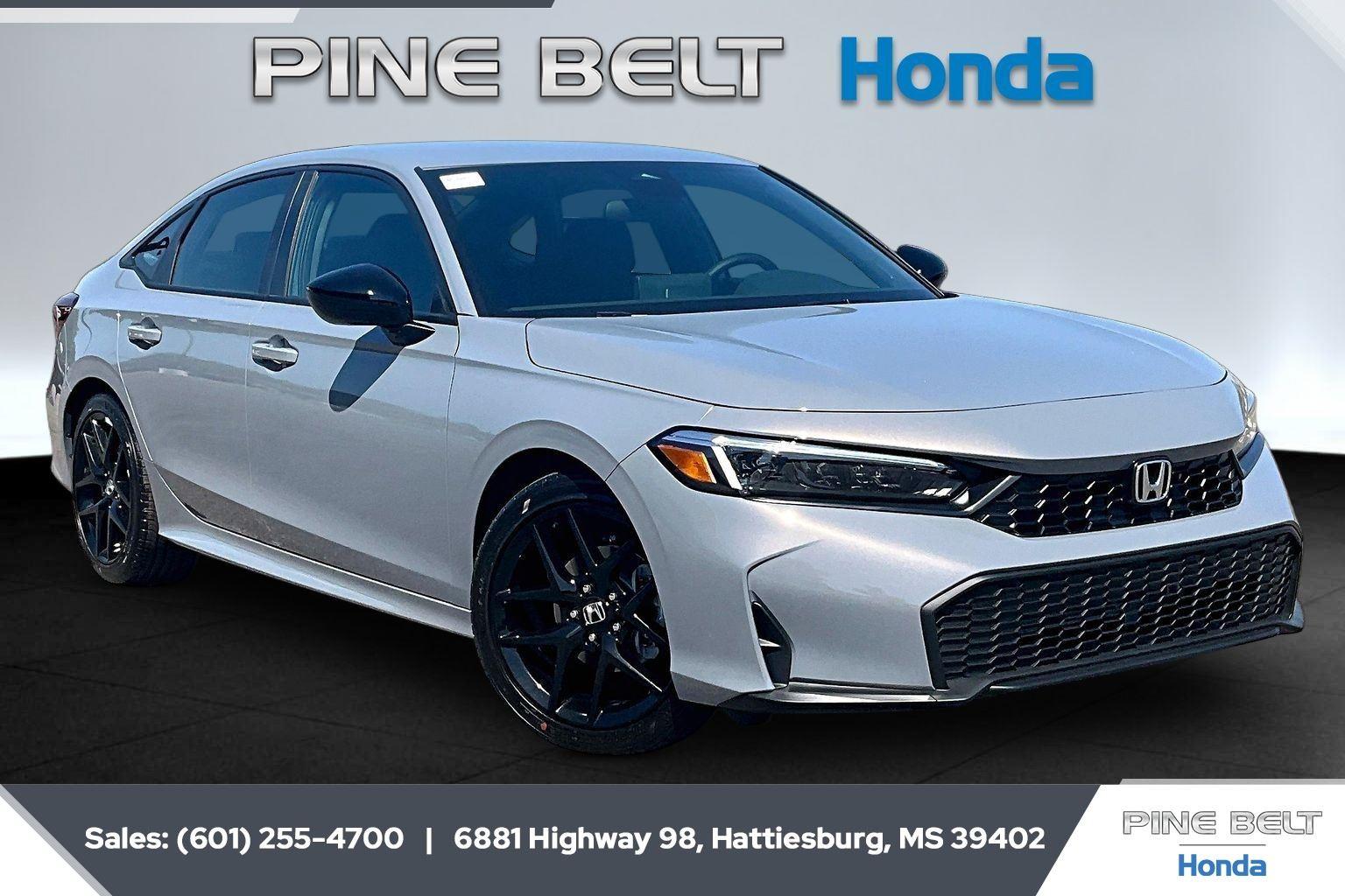 Urban Gray Pearl 2026 Honda Civic Sedan Front-Wheel Drive Continuously Variable Transmission