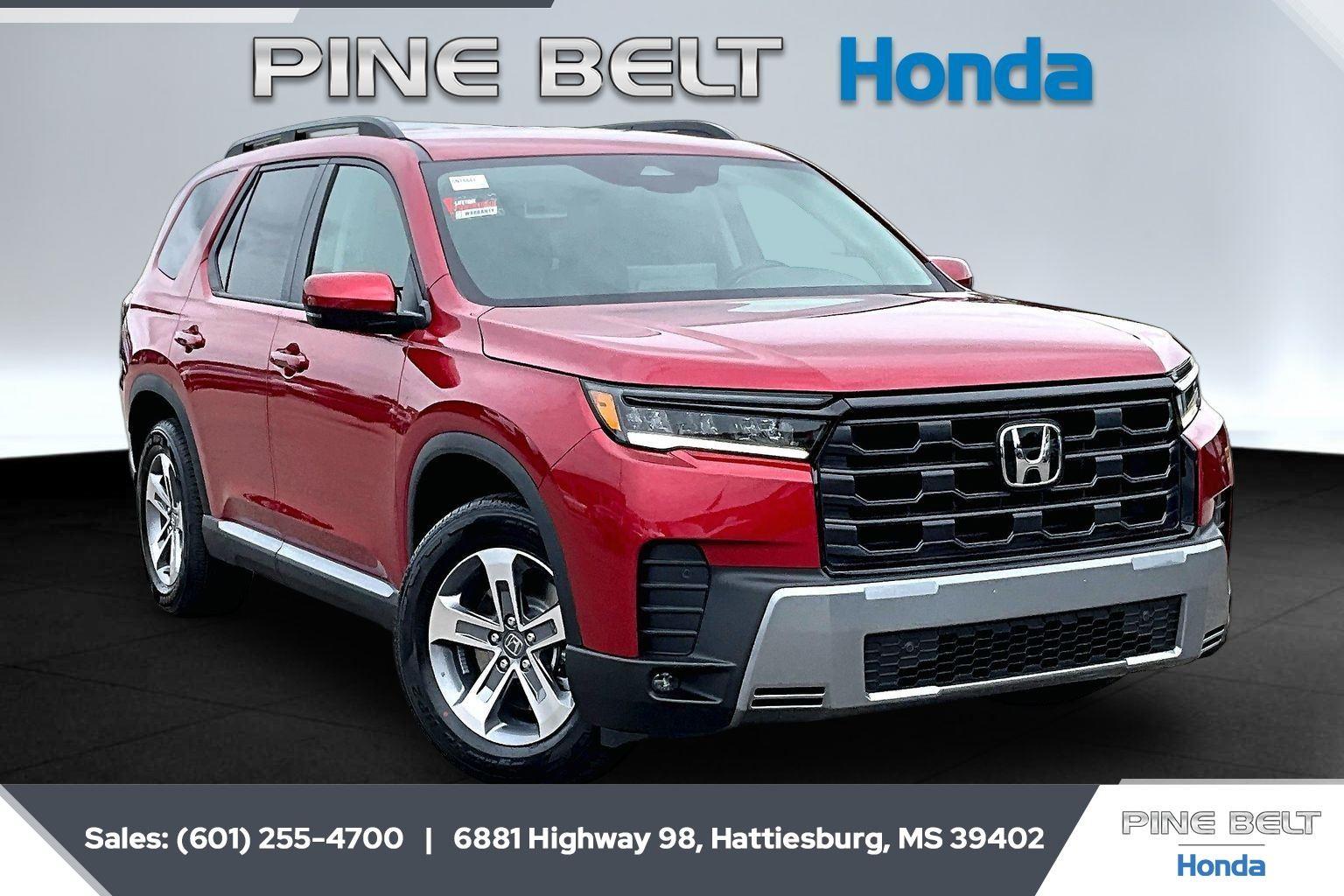Radiant Red Metallic II 2026 Honda Pilot SUV / Crossover Front-Wheel Drive Automatic