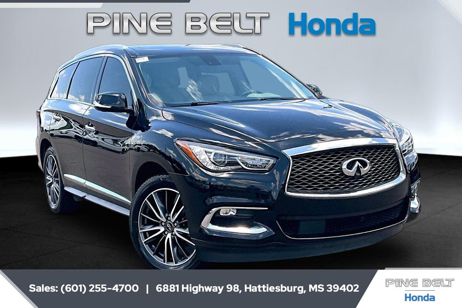 Black Obsidian 2017 INFINITI QX60 SUV / Crossover Front-Wheel Drive Continuously Variable Transmission