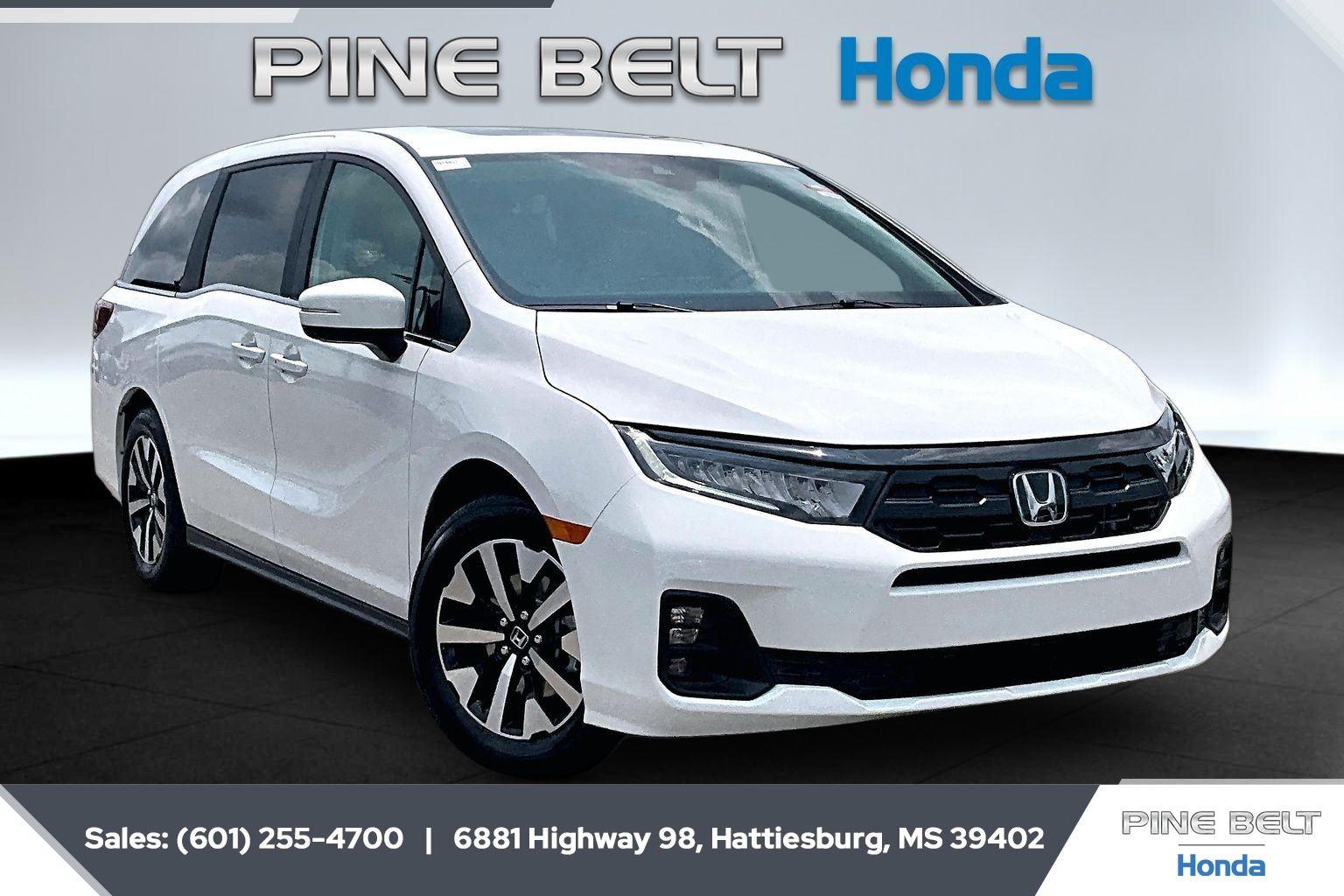 Platinum White Pearl 2026 Honda Odyssey Minivan Front-Wheel Drive Automatic