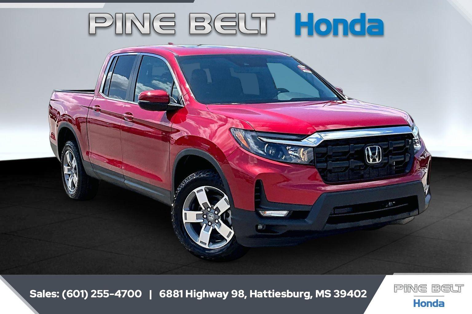 Radiant Red Metallic II 2026 Honda Ridgeline Pickup Truck All-Wheel Drive 9-Speed Automatic