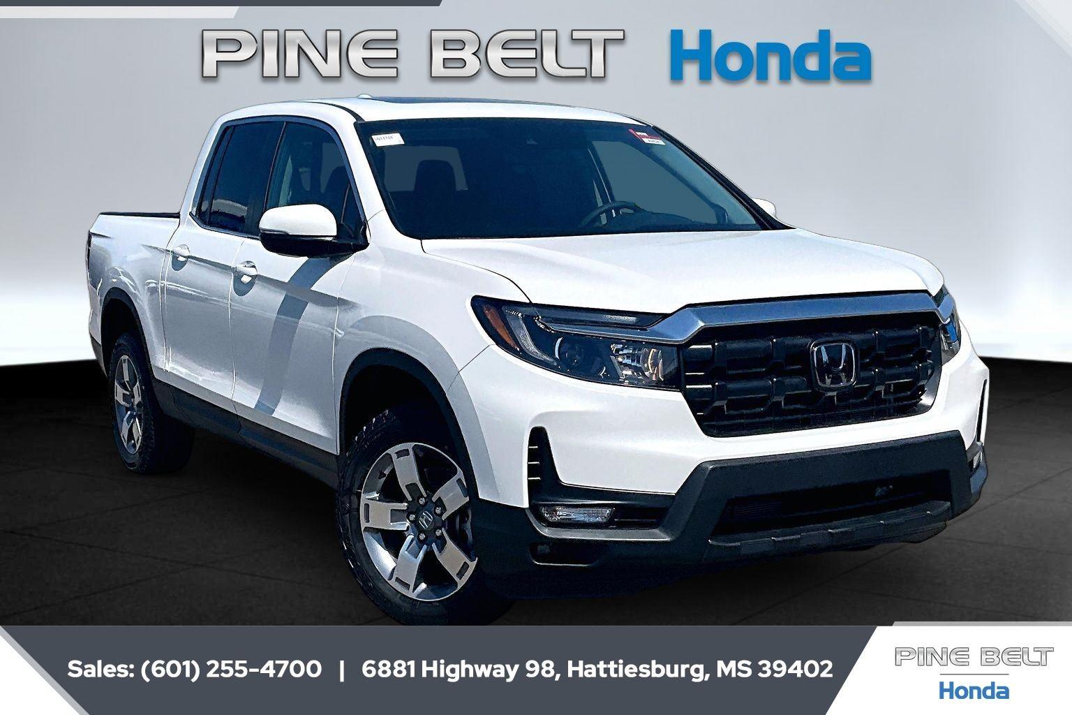 Platinum White Pearl 2026 Honda Ridgeline Pickup Truck All-Wheel Drive 9-Speed Automatic