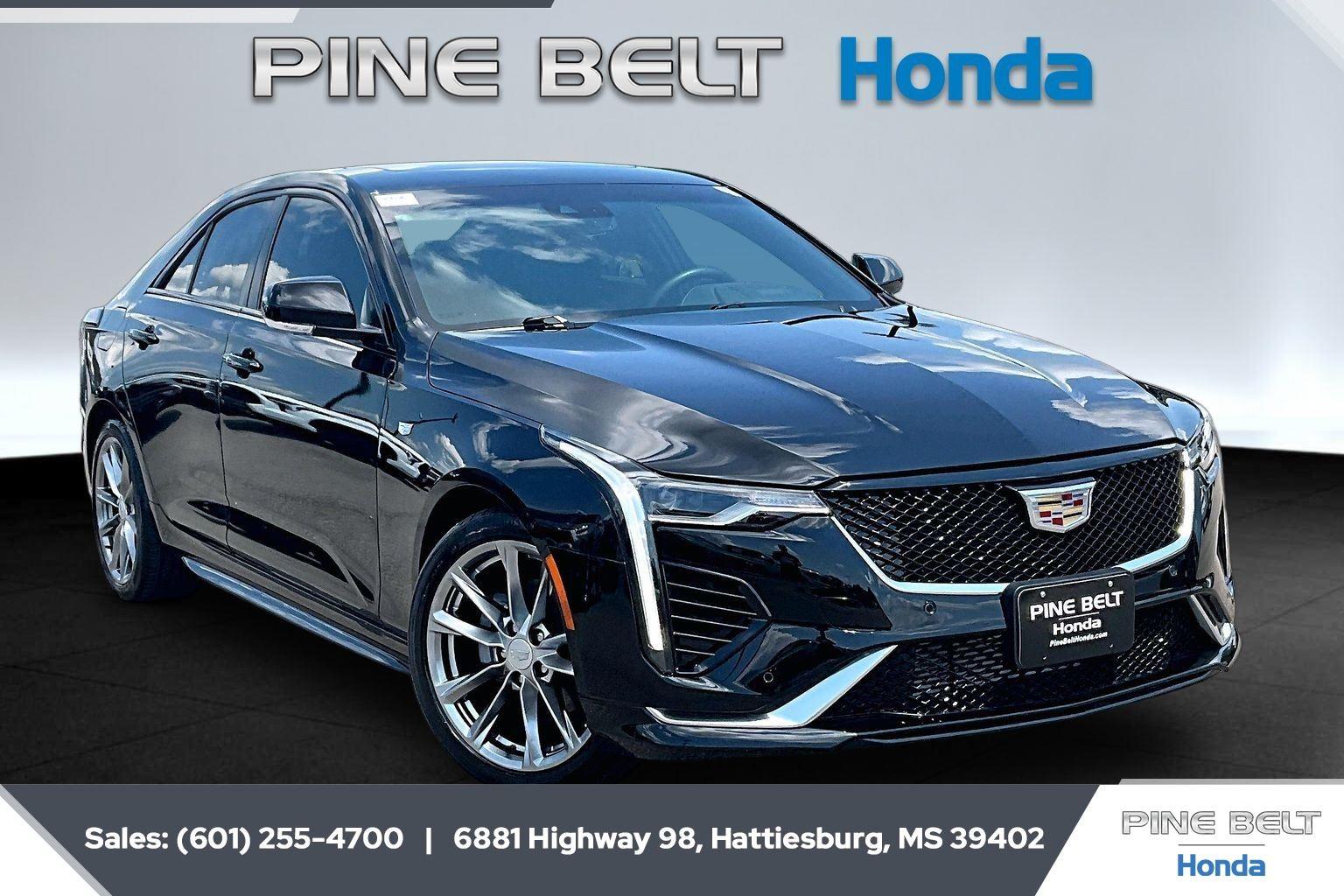 Black Raven 2025 Cadillac CT4 Sedan Rear-Wheel Drive 8-Speed Automatic