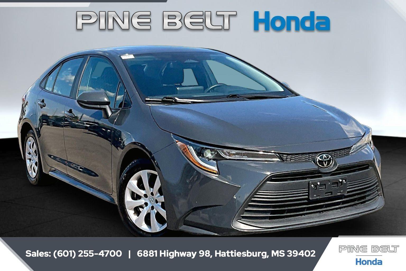 Underground 2024 Toyota Corolla Sedan Front-Wheel Drive Continuously Variable Transmission