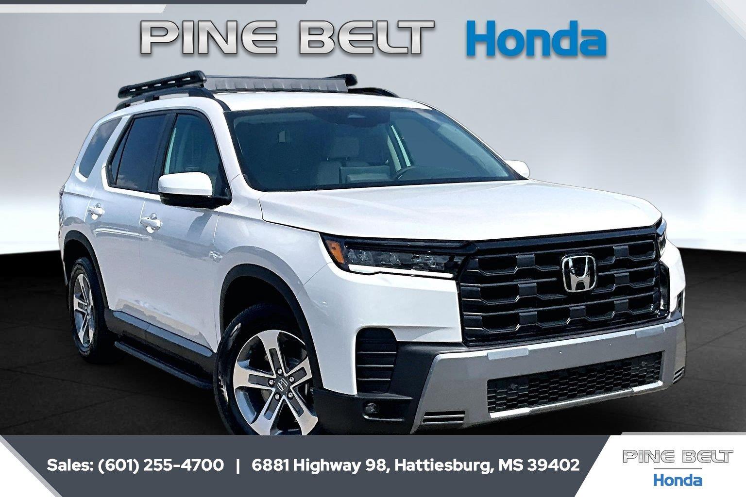 Platinum White Pearl 2026 Honda Pilot SUV / Crossover Front-Wheel Drive Automatic