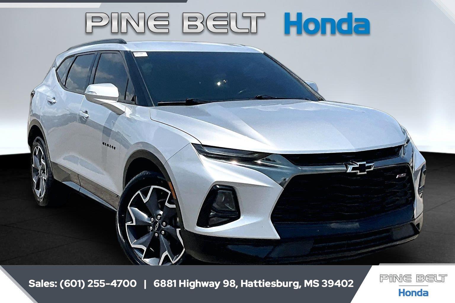 Silver Ice Metallic 2020 Chevrolet Blazer SUV / Crossover Front-Wheel Drive 9-Speed Automatic