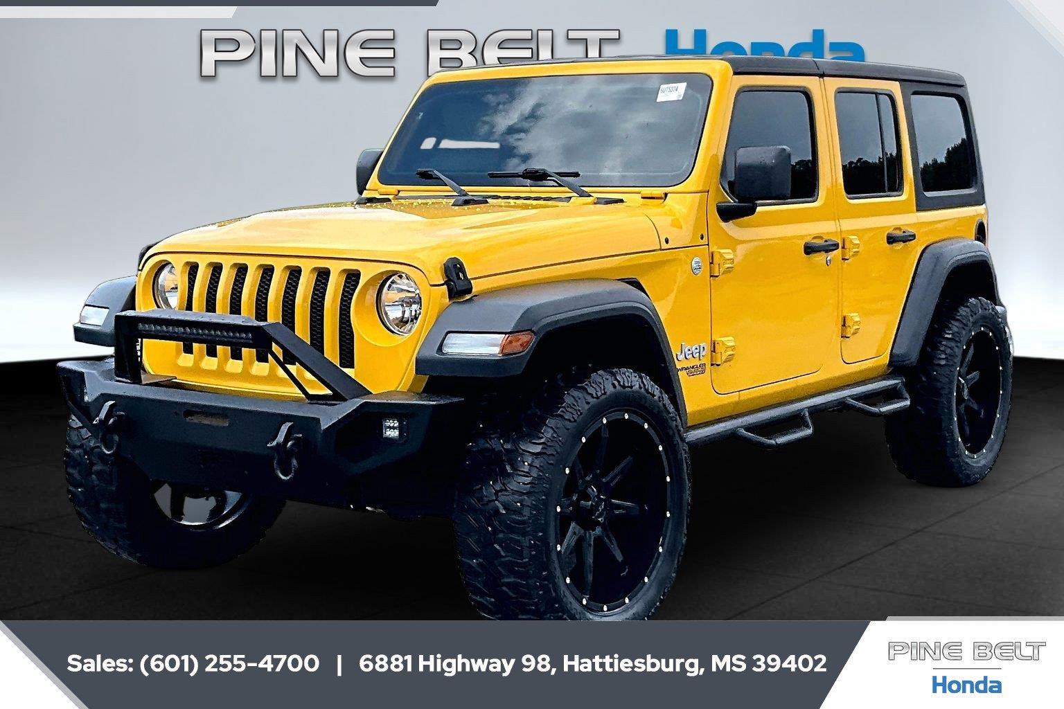 2019 Jeep Wrangler Unlimited Sport S 4WD