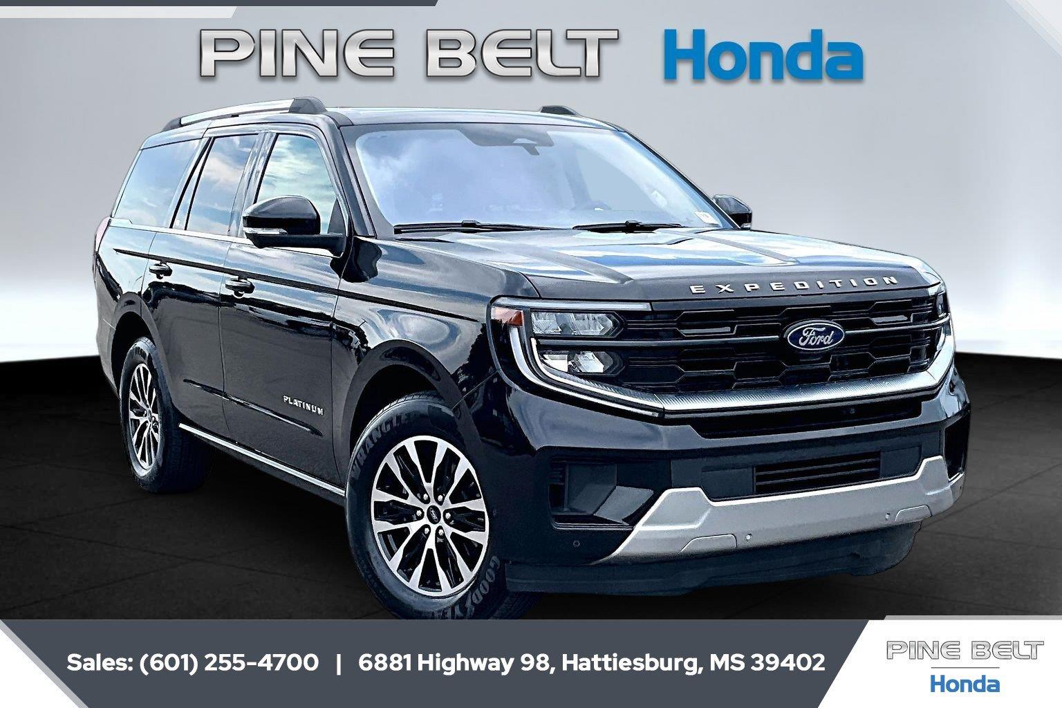 Agate Black 2025 Ford Expedition SUV / Crossover Four-Wheel Drive Automatic
