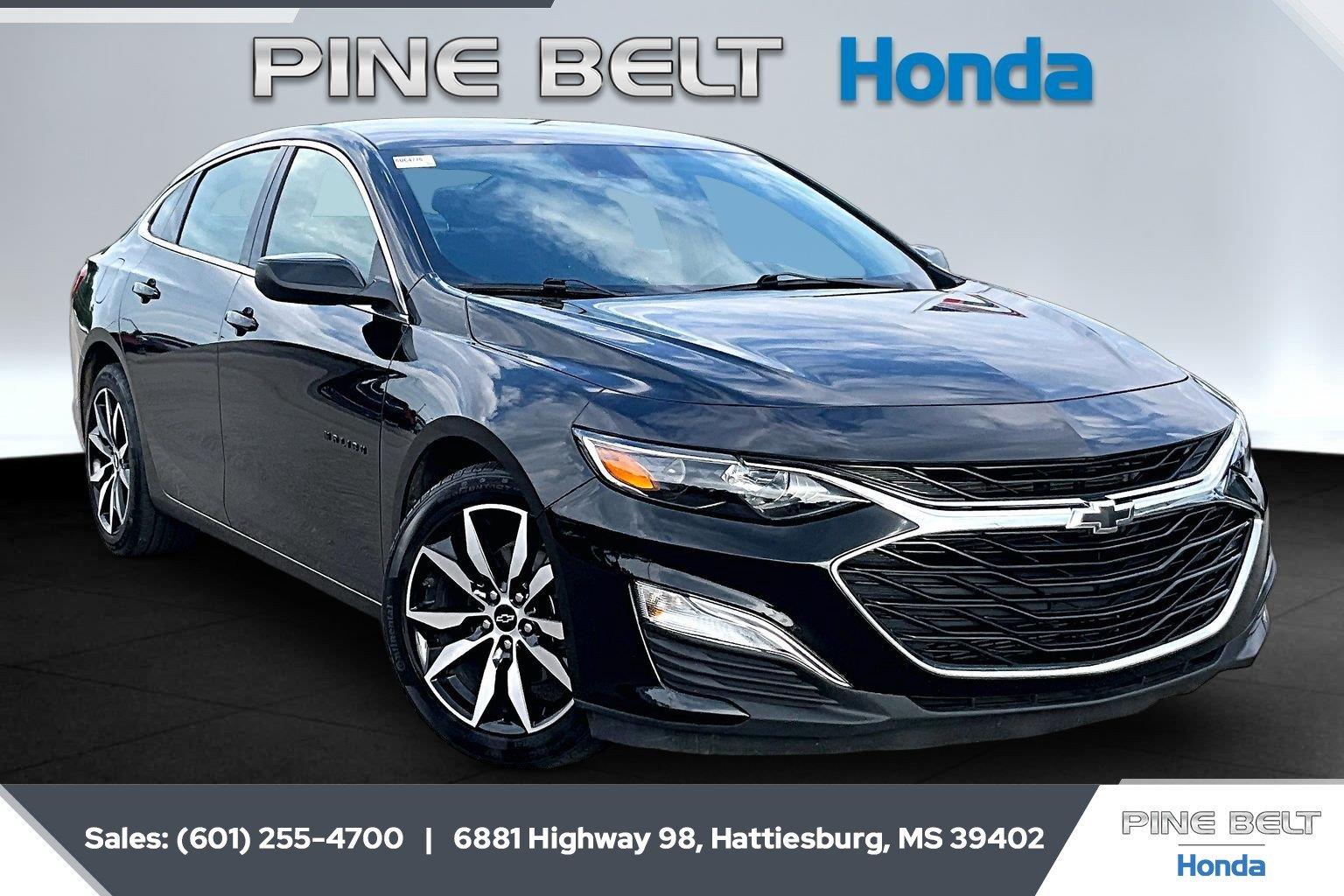 Mosaic Black Metallic 2025 Chevrolet Malibu Sedan Front-Wheel Drive Continuously Variable Transmission