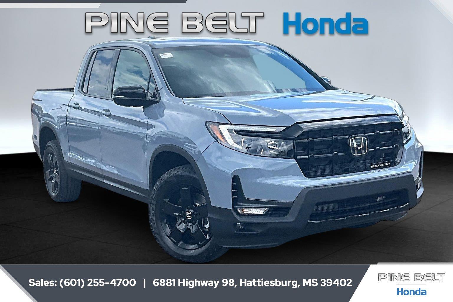 Sonic Gray Pearl 2026 Honda Ridgeline Pickup Truck All-Wheel Drive 9-Speed Automatic