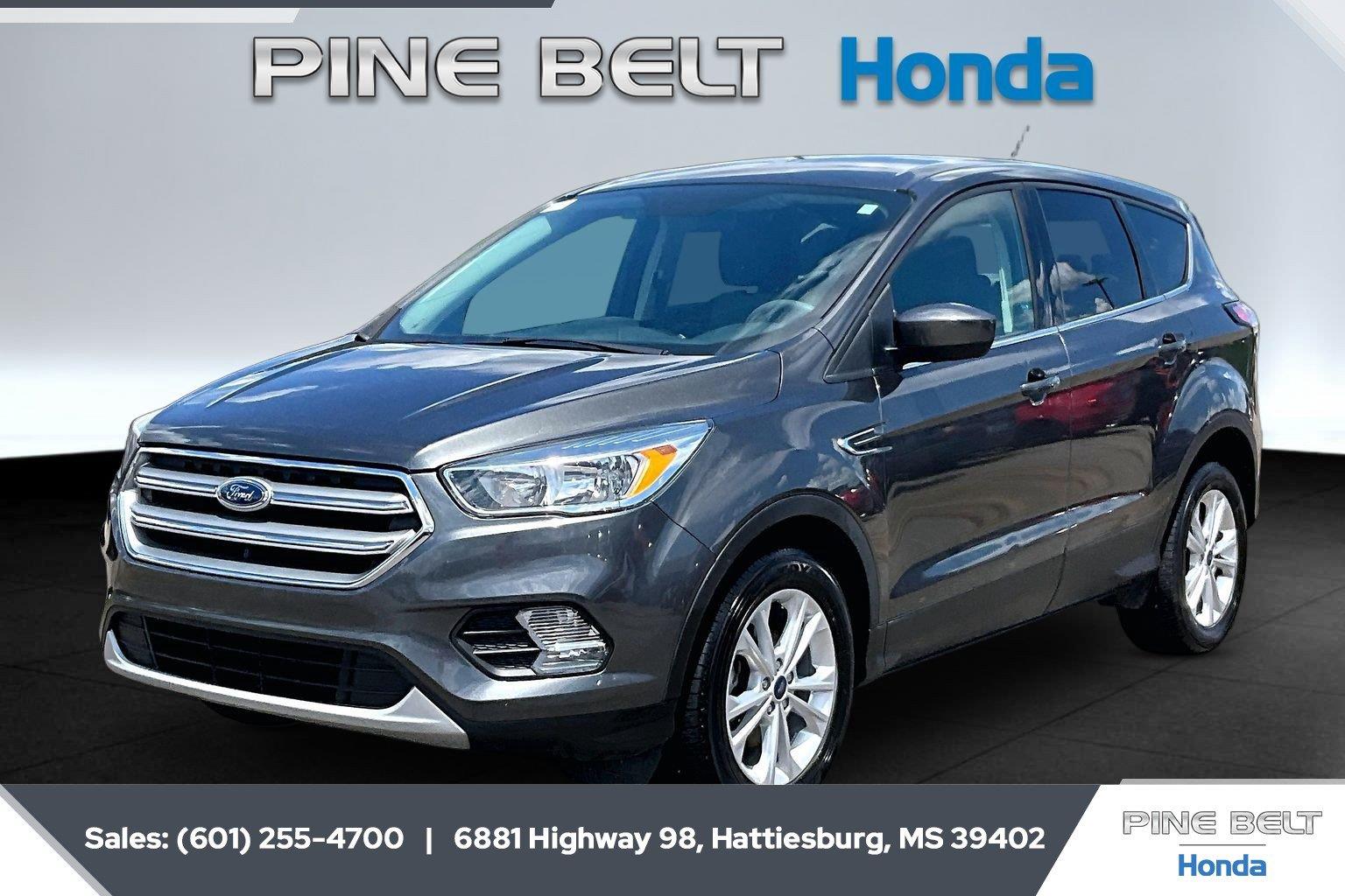 Gray (Magnetic) 2017 Ford Escape SUV / Crossover Front-Wheel Drive 6-Speed Automatic