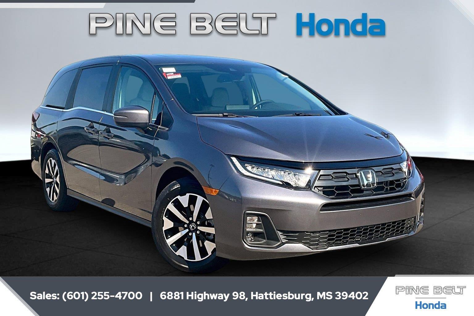 Gray (Modern Steel Metallic) 2026 Honda Odyssey Minivan Front-Wheel Drive Automatic