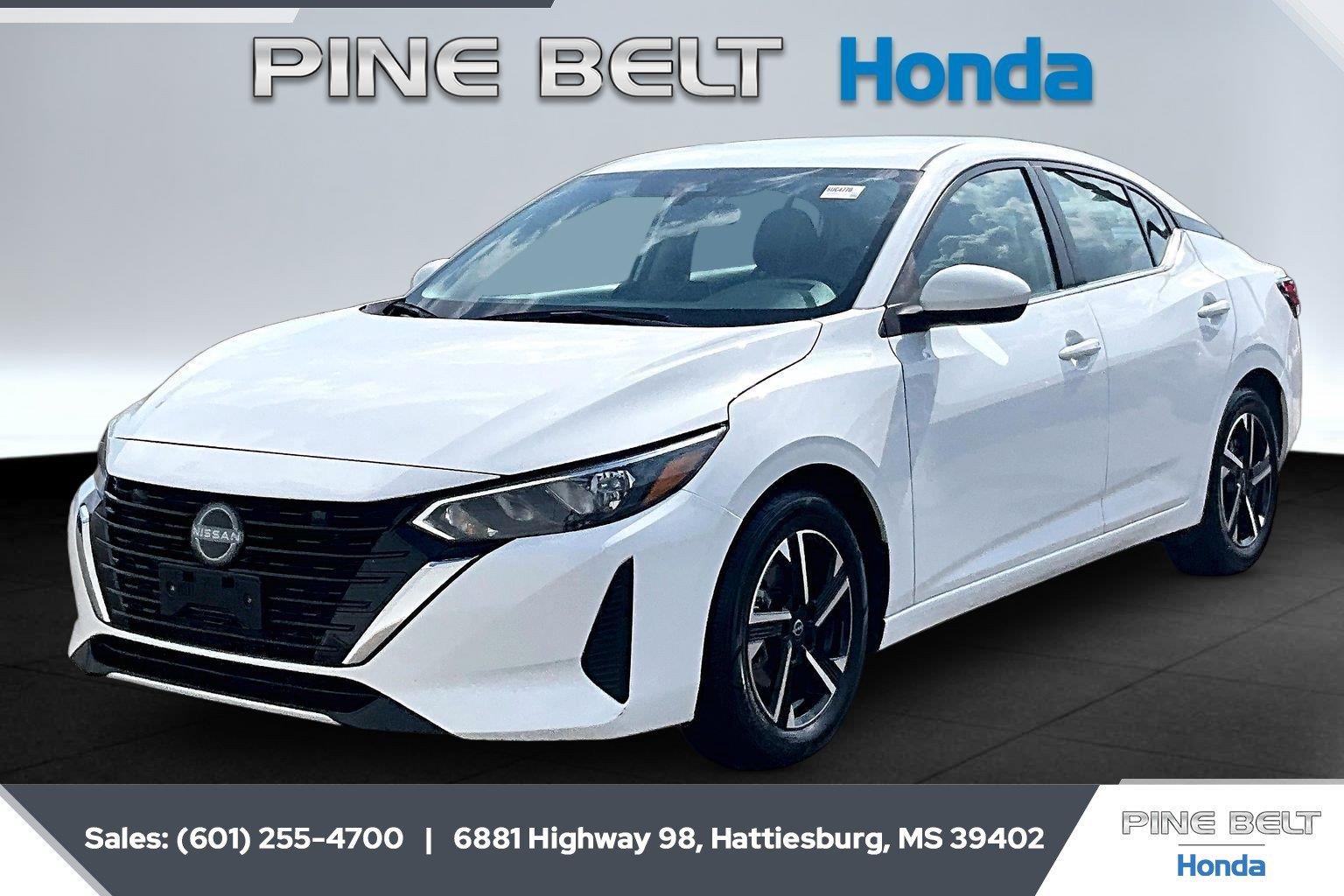 White (Fresh Powder) 2025 Nissan Sentra Sedan Front-Wheel Drive Continuously Variable Transmission
