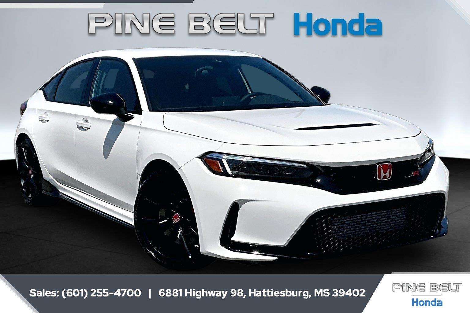 Championship White 2026 Honda Civic Type R Hatchback Front-Wheel Drive 6-Speed Manual