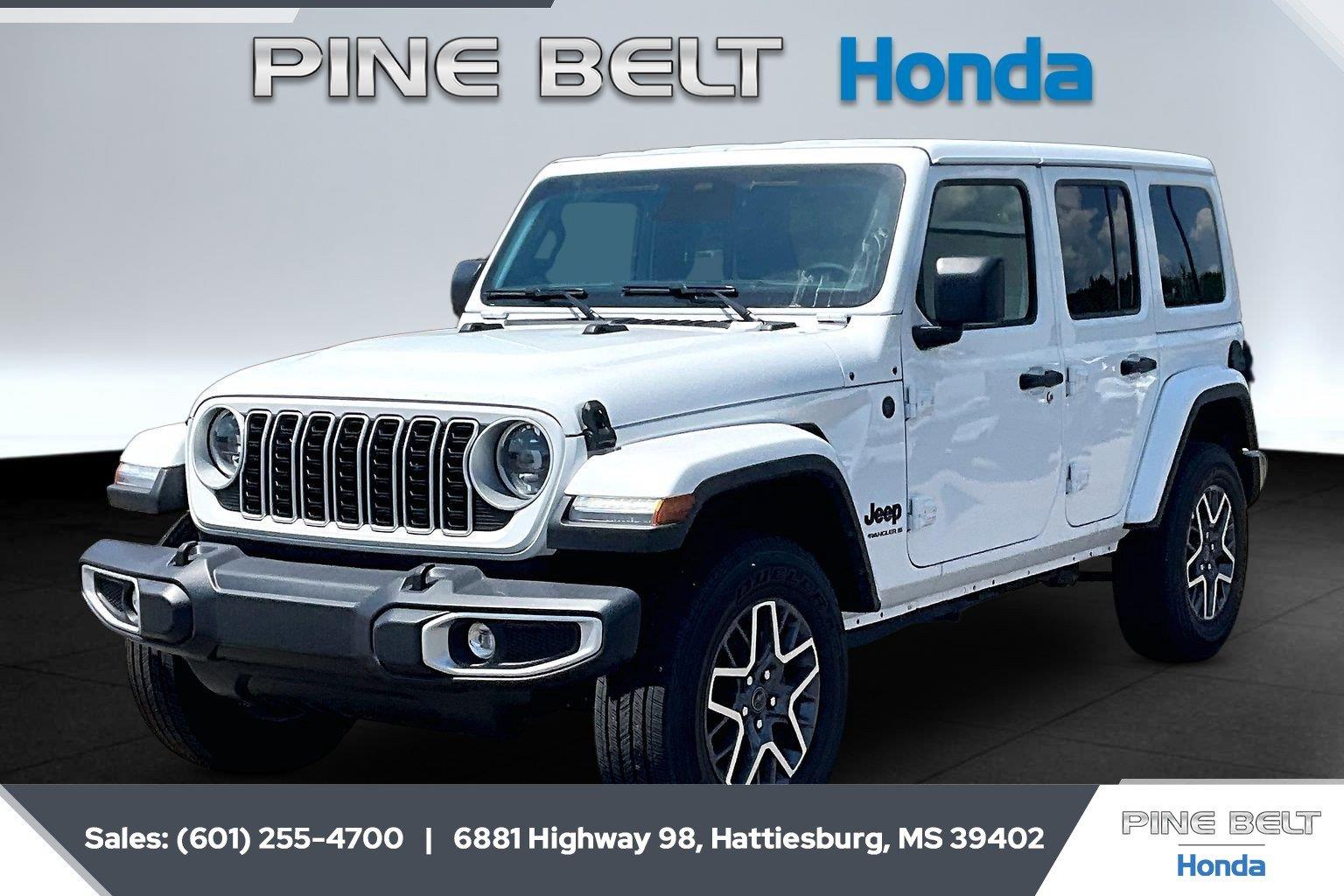 Bright White Clearcoat 2026 Jeep Wrangler SUV / Crossover Four-Wheel Drive 8-Speed Automatic