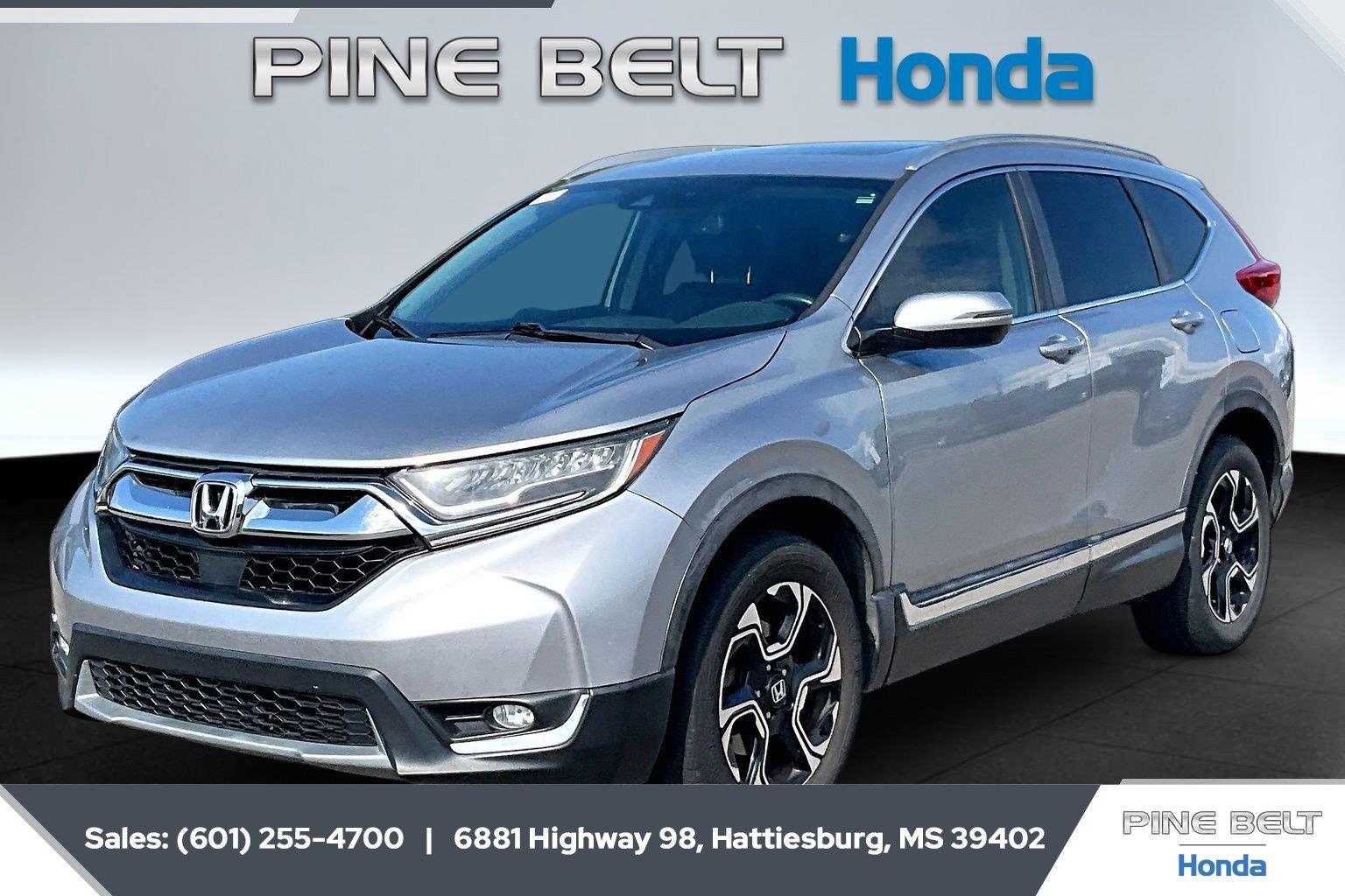 Lunar Silver Metallic 2018 Honda CR-V SUV / Crossover All-Wheel Drive Continuously Variable Transmission