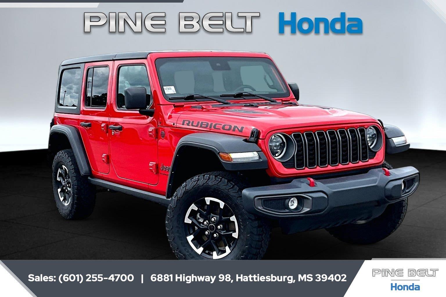 Firecracker Red Clearcoat 2025 Jeep Wrangler SUV / Crossover Four-Wheel Drive 8-Speed Automatic