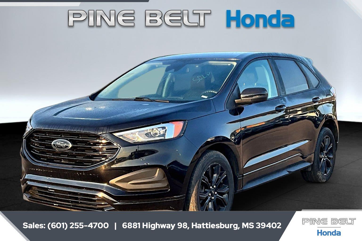 Agate Black 2022 Ford Edge SUV / Crossover All-Wheel Drive 8-Speed Automatic