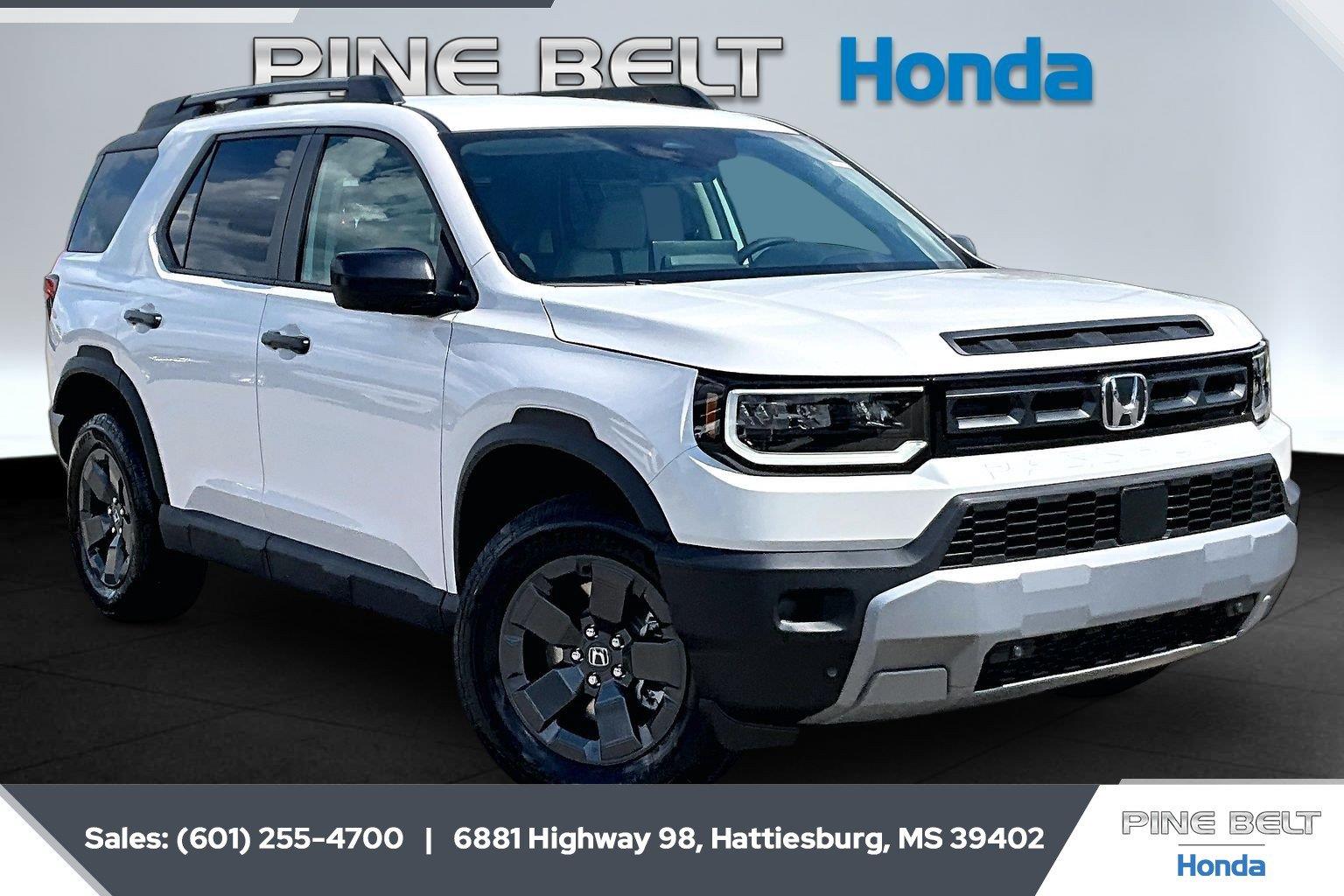 Platinum White Pearl 2026 Honda Passport SUV / Crossover All-Wheel Drive Automatic