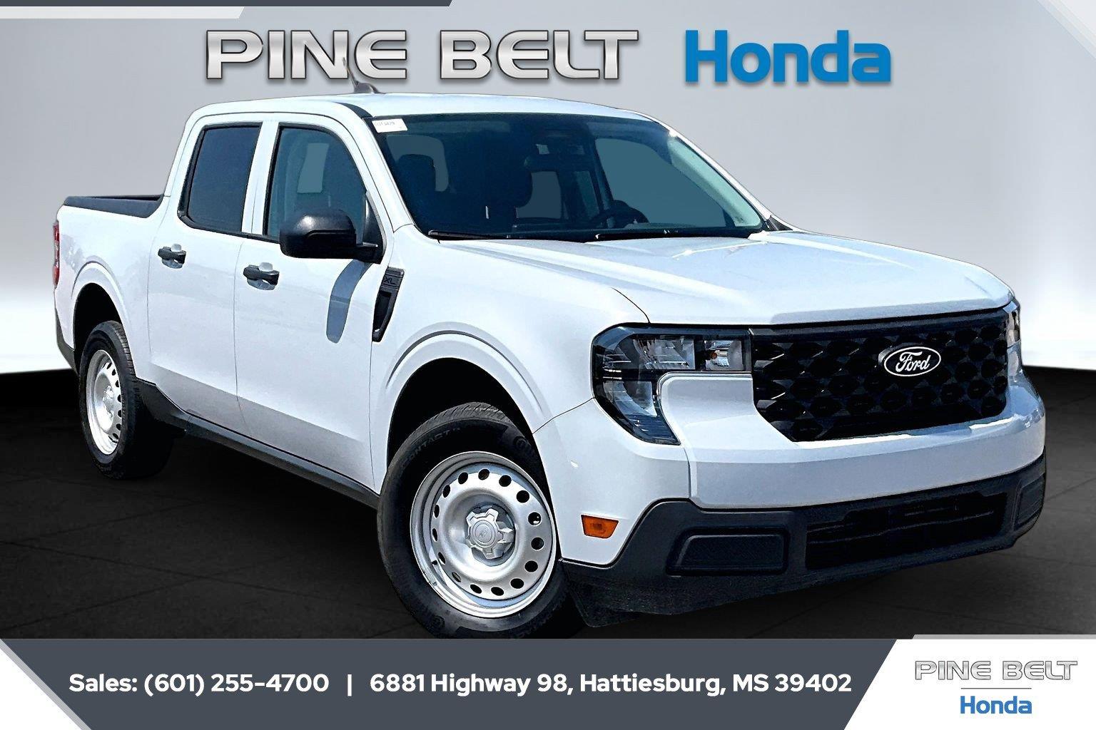 Space White 2025 Ford Maverick Pickup Truck All-Wheel Drive 8-Speed Automatic