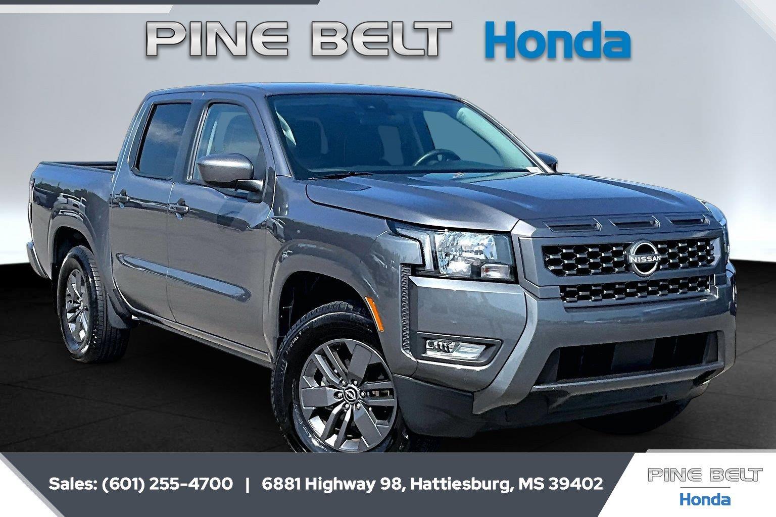 Gray (Gun Metallic) 2025 Nissan Frontier Pickup Truck 4X2 Automatic