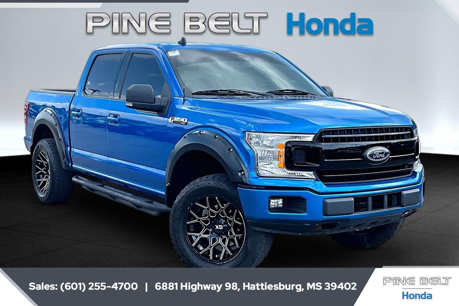 Velocity Blue 2019 Ford F-150 Pickup Truck 4X2 Automatic