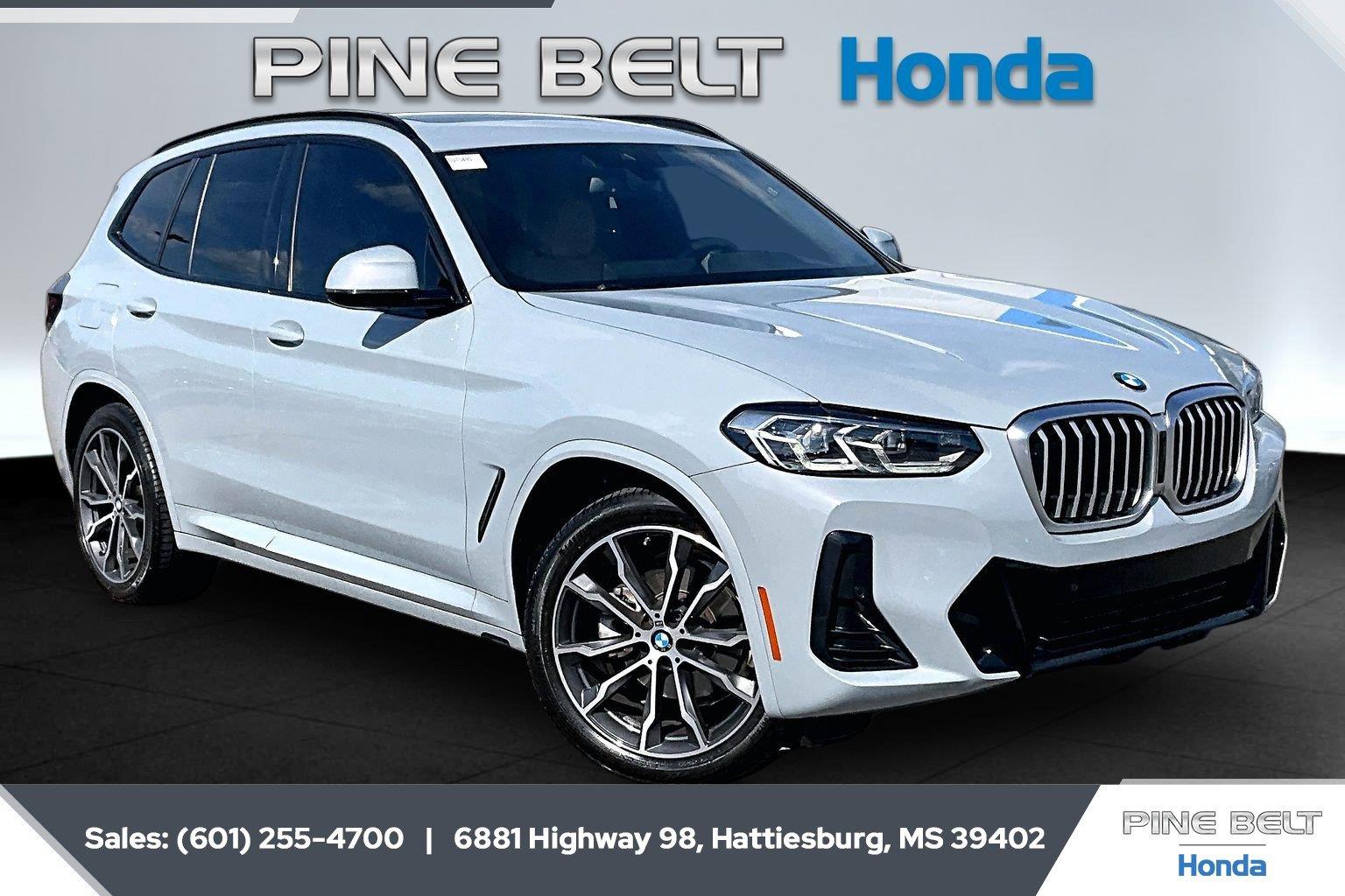 Gray (Brooklyn Grey Metallic) 2022 BMW X3 SUV / Crossover Rear-Wheel Drive Automatic