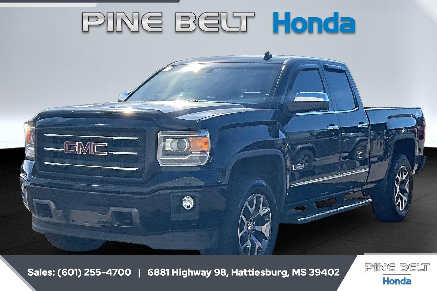 Onyx Black 2014 GMC Sierra 1500 Pickup Truck Four-Wheel Drive 6-Speed Automatic