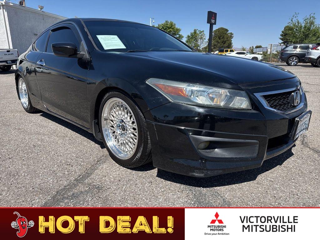 Crystal Black Pearl 2009 Honda Accord Coupe EX-L V6 Coupe Front-Wheel Drive Manual